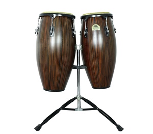 Ensemble de congas en bois faites à la main à double couche Aspire Jamjuree de Latin Percussion LP - Product Image 3
