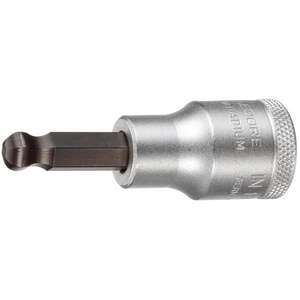 Embout de tournevis hexagonal Gedore 1/2'' avec clé à embout sphérique métrique pour un fixation rapide et efficace - Product Image 1