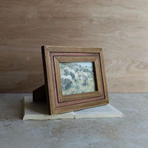 Cadre photo en bois d'acacia et incrustation d'os fait à la main Nouveau design pour la maison et le restaurant directement de l'Inde ATA International - Product Image 2