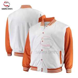 Chaqueta Letterman Personalizada y Elegante para Hombre con Logotipo Bordado, Chaqueta Varsity de Béisbol para Equipo Escolar o Uso Casual - Product Image 1