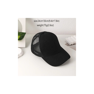 Acrylique Snapback Cap avec Chicago Est. 1837 Print-Casquette de camionneur en maille respirante, casquette en tissu tricoté léger toutes saisons - Product Image 5
