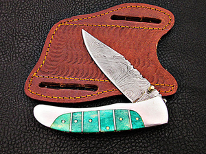 Oem đa chức năng ngoài trời Survival gấp Pocket Knife với tay cầm bằng gỗ da vỏ thép lưỡi giá tốt nhất EDC cho Diy - Product Image 4