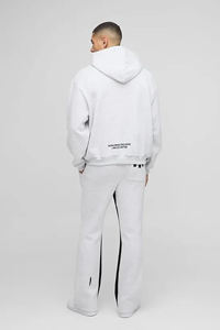 Conjunto Deportivo de Invierno con Sudadera con Capucha y Pantalones de Chándal de Talla Grande, 100% Algodón, con Logotipo Personalizado, de Alta Calidad, Transpirable y Ligero - Product Image 2