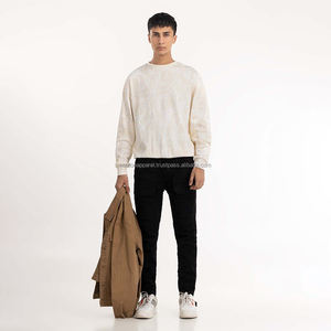 Nardon Apparel High Quality Tag Your Label Heavy Weight Vintage Wash Sudadera con capucha negra con bolsillo Sudadera con capucha Hombres - Product Image 4