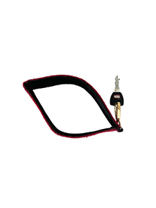 Llavero con Correa Bordada, Llavero Único con Cuentas de Águilas, Destaca con un Patrón de Cuentas Personalizado, Llavero con Letras en Color Rojo y Dorado - Product Image 2