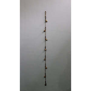 Guirlande suspendue de 152 cm avec 8 clochettes rustiques vintage style shabby chic pour cadeaux Mango, décoration créative et originale - Product Image 3