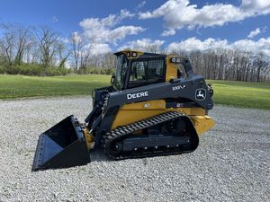 เครื่องจักรก่อสร้างคุณภาพสูง มือสอง John Deere 331P รถตักตีนตะขาบแบบสกิดสเตียร์ ราคาดีที่สุด - Product Image 5