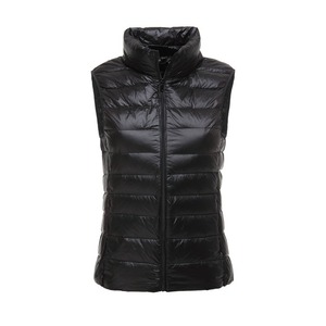 Logo personnalisé gilets hommes blanc uni décontracté basique hiver gilet doudoune personnalisé gilet bouffant pour hommes de haute qualité - Product Image 1