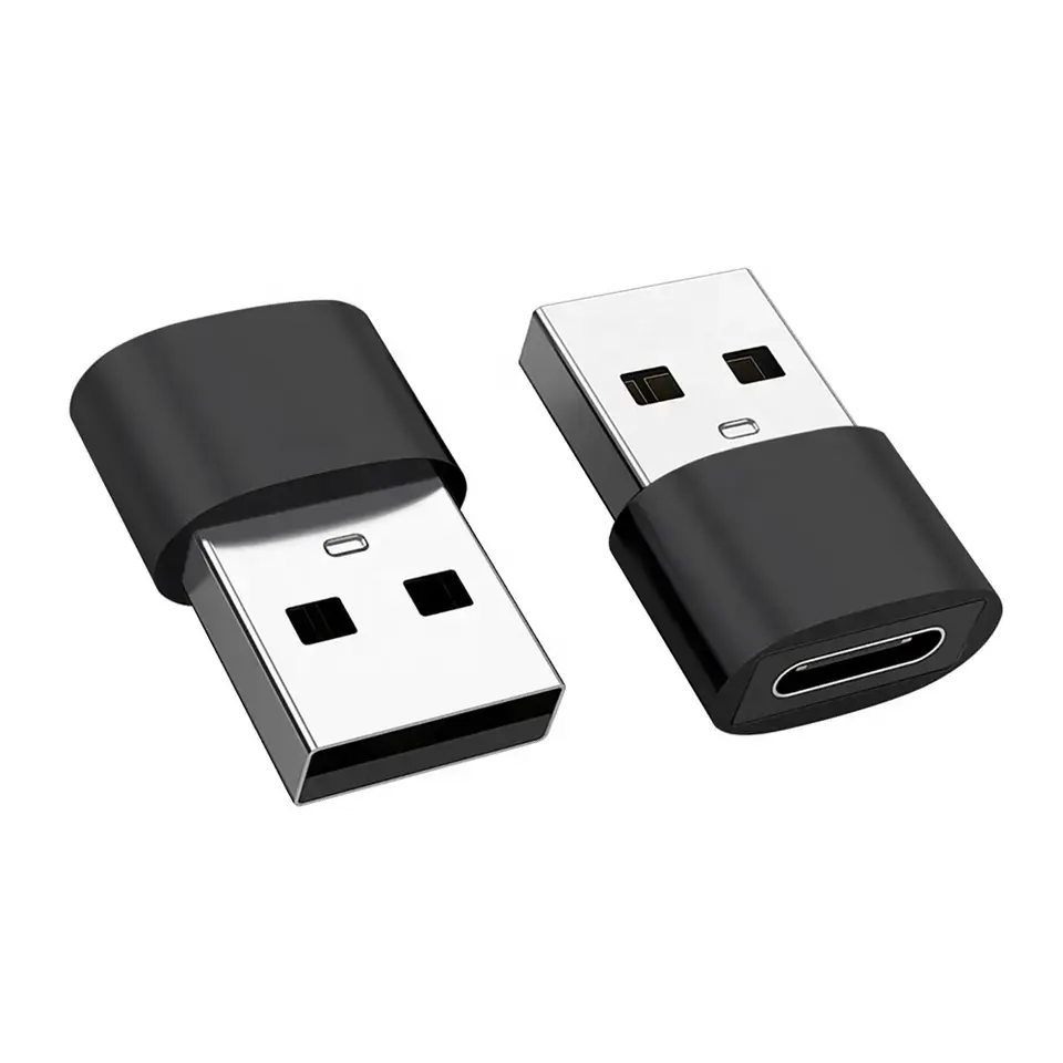 Harga lebih murah 2.0 konverter USB ke USB-C Female ke adaptor USB C untuk Macbook/Laptop/ponsel
