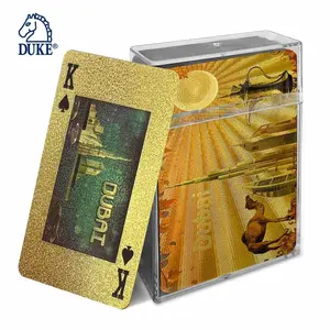 Custom Gold Foil Playing Cards with Box - Mystery Dubai