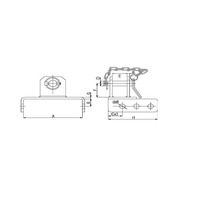 Conjunto de Enganche de Acero Inoxidable de la Marca Relax Personalizado, Equipo Agrícola, Accesorios Duraderos para Frenos de Tractor, Nuevo, 1 Año de Garantía