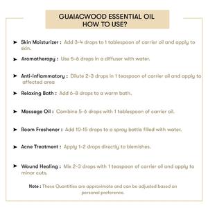 Huile Essentielle de Guaiacwood 100% Pure HP Valia HPV-AROMA, Distillée à la Vapeur, Huile Hydratante pour le Corps, Tous Types de Peau, Flacon de 30 ml, OEM - Product Image 5