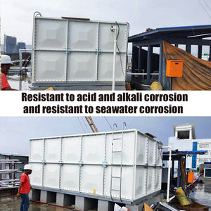 Réservoir d'eau en fibre de verre pour le stockage, résistant à la corrosion, utilisation en extérieur et en intérieur - Product Image 4