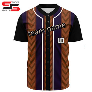 Camiseta de Béisbol de Manga Corta, 100% Poliéster, de Secado Rápido, con Estampado Personalizado, Nombre del Equipo, Antibacteriana y Transpirable, Venta al Por Mayor OEM/ODM - Product Image 6