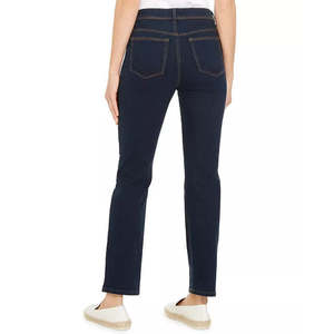 Jeans da Donna Style Co in Denim Scuro, Taglio Skinny, Traspiranti, con Effetto Contenitivo, Taglia XL, Stile Casual Semplice - Product Image 2