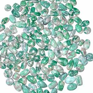 Cabochon en vrac de pierre précieuse variscite australienne naturelle de haute qualité au prix de gros - Product Image 6