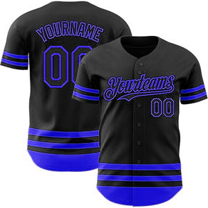 Maillot de baseball de qualité supérieure pour hommes Maillot de baseball imprimé de logo personnalisé Sports de plein air Maillot de baseball de style unique - Product Image 4