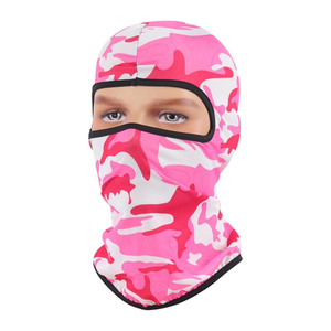 Cagoules de ski 2 pièces en polyester 100% fin Masque de tête Masque complet Windproof Sun UV Protection Hood BY WAKIN WEAR - Product Image 2