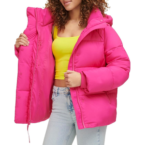 Chaqueta acolchada de bombardero para mujer, chaqueta de invierno acolchada para mujer, última moda, chaqueta acolchada transpirable para mujer, chaqueta informal de burbujas - Product Image 3