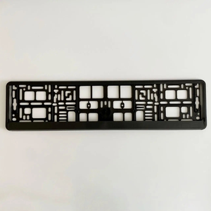Chất Lượng Cao Cấp Nhựa Màu Đen Euro Số Tấm Khung Cho Xe Ô Tô Phổ Phù Hợp 520 Mm X 110 Mm Giấy Phép Tấm Chủ - Product Image 1