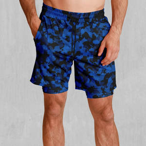 Shorts de bain pour hommes en polyester à sublimation, vente en gros, shorts de plage pour hommes - Product Image 1