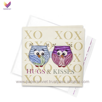 Carte de quilling d'animaux artisanaux faits main en gros de haute qualité pour les événements spéciaux