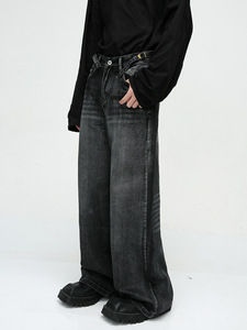 กางเกงยีนส์แฟชั่นสไตล์สตรีทเอวสูงสำหรับผู้ชายกางเกงยีนส์ลายสัตว์ยอดนิยมปรับแต่งได้ตามต้องการ - Product Image 2