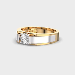 Bague de fiançailles en or massif 14 carats avec diamants Kings Honour pour femmes, bijoux fins élégants, fournisseur en gros en ligne, exportateur - Product Image 4