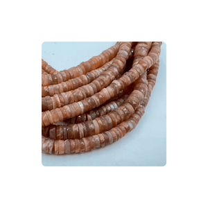 Venta al por mayor Premium Peach Moonstone Pink Stone Loose Natural Gemstone Fabricación de joyas Fabricante directo certificado por terceros - Product Image 2