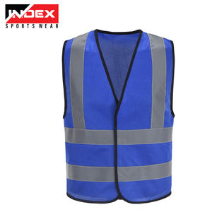 เสื้อแจ็กเก็ตสำหรับผู้ชายเสื้อแจ็กเก็ตรักษาความปลอดภัยพร้อมกระเป๋าสะท้อนแสงสีส้มเหลือง - Product Image 6