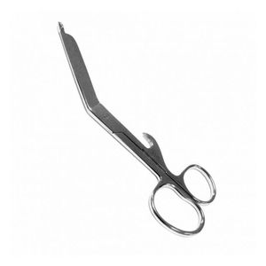 ผ้าพันแผลกรรไกรที่มีที่จับและตะขอ20ซม. ใบมีดยาว7ซม. เครื่องมือผ่าตัดสแตนเลส - Product Image 6