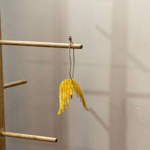 Copo de nieve de diseño de metal Decoración de alta calidad para el hogar con cuerda colgante Decoración de Navidad para adorno de árbol - Product Image 6