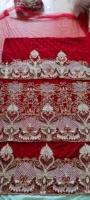 Tissu George indien fait à la main style de broderie le plus recherché pour les vêtements de fête de mariage exportation mondiale de vêtements africains