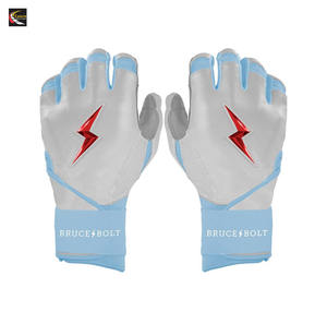 ถุงมือตีเบสบอลหนัง cabretta ถุงมือยาวแบบโบลต์สำหรับ100% มืออาชีพตามสั่ง - Product Image 2