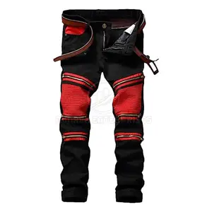 Nuevo estilo Jeans para hombre Cómodo y ligero Patrón sólido Diseño personalizado 100% Algodón Precio bajo - Product Image 1