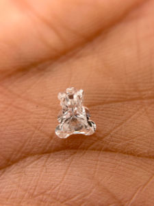 Diamant de laboratoire en forme d'ours en peluche, 1,01 carat, certifié IGI, pour pendentifs, bagues, boucles d'oreilles, cadeau d'anniversaire - Product Image 2