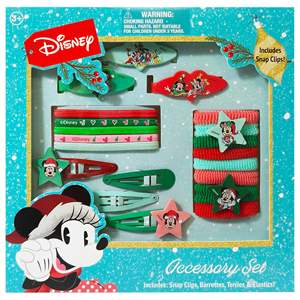 Licencia Oficial H.E.R. Accesorios para el Cabello con Diseño Clásico Original de Mickey y Minnie Mouse, Juego de 7 Lazos con Pinzas de Cocodrilo, 150 Unidades al por Mayor - Product Image 3