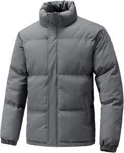 Veste matelassée chaude pour homme, manteaux d'hiver, veste isolée (sans capuche) - Product Image 6