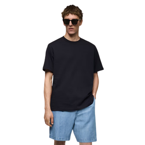 Camiseta lisa de algodón Premium 100% para hombre, tela de jersey con estampado personalizado, logotipo de Color personalizado, diseño de posición frontal de alta calidad - Product Image 1