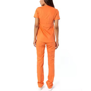 Venta al por mayor cómodo médico enfermera Scrub trajes uniformes de hospital precios razonables transpirable precio barato OEM último diseño - Product Image 2