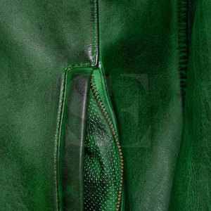 Veste de motard de moto d'hiver pour hommes de haute qualité conception personnalisée et Logo en cuir véritable respirant coupe-vent imperméable - Product Image 4