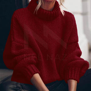 2024 OEM logotipo personalizado suéter de talla grande sudaderas para correr cuello redondo suéter de punto liso transpirable para unisex - Product Image 6