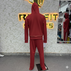 Survêtement pour homme avec fermeture éclair, design populaire, couleur personnalisée, sur demande du client, style unique, nouveau design, survêtements pour homme, meilleur prix - Product Image 2