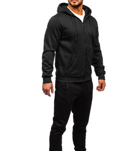 Survêtements de jogging à capuche zippé Tech Fleece Wind runner pour hommes logo personnalisé vêtements de sport de course jogging survêtement - Product Image 4