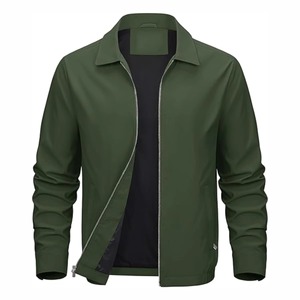Dernier design, veste bomber d'hiver pour homme 100% polyester, imperméable, respirante, séchage rapide, logo sur le devant, haute qualité, service OEM - Product Image 4