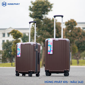 Venta directa de fábrica Bolsa de equipaje Abs Pc 615 Equipaje Gancho colgante Maletas Juego de 3 Código de 3 dígitos Cerradura Hung Phat Fabricante - Product Image 6