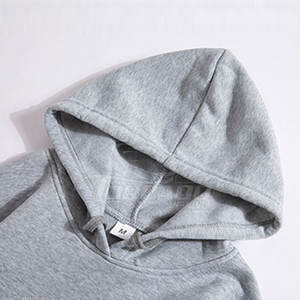 Sweats à capuche surdimensionnés décontractés de meilleure qualité pour hommes Winter Pocket Design Solid Pattern Top Fabricant au Pakistan - Product Image 2