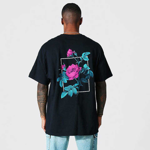 Camiseta de Golf Extra Grande para Hombre, 100% Algodón, con Logotipo Personalizado OEM Impreso Digitalmente, 2022 - Product Image 3
