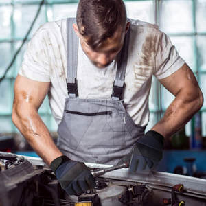 ถุงมือช่างหนังคุณภาพสูง ทนความร้อน ผลิตในปากีสถาน ขายส่งถุงมือช่าง - Product Image 3