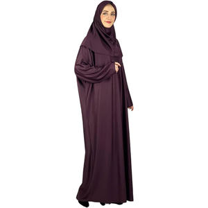 Robe Abaya de luxe Vintage modeste pour femmes conçue vêtements islamiques silhouette droite ample en mousseline de soie Maxi excellent rapport qualité-prix - Product Image 5
